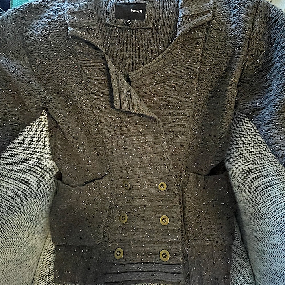 Hurley Gray/Blue Speckled Cozy Sweater